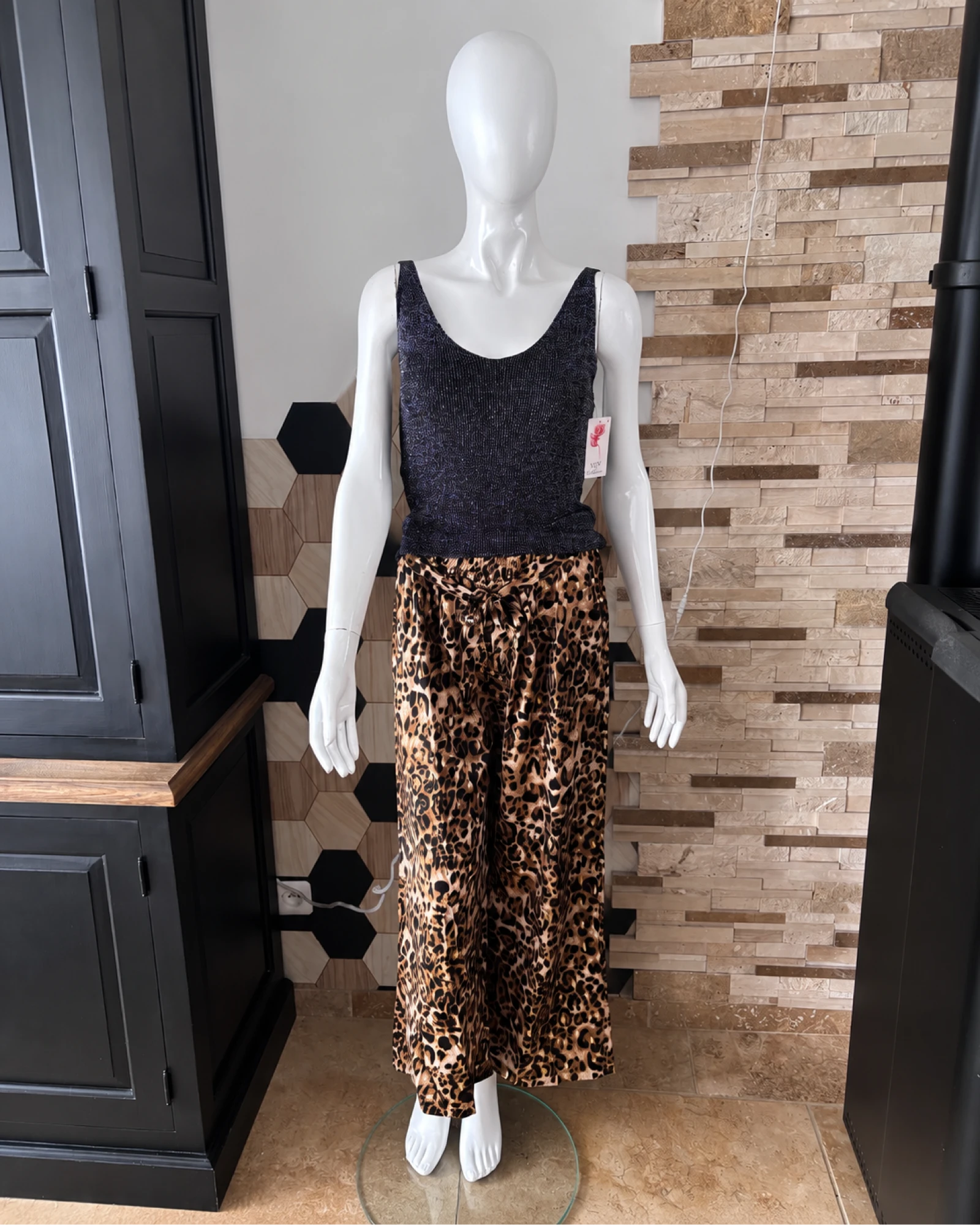 Pantalon magique léopard 